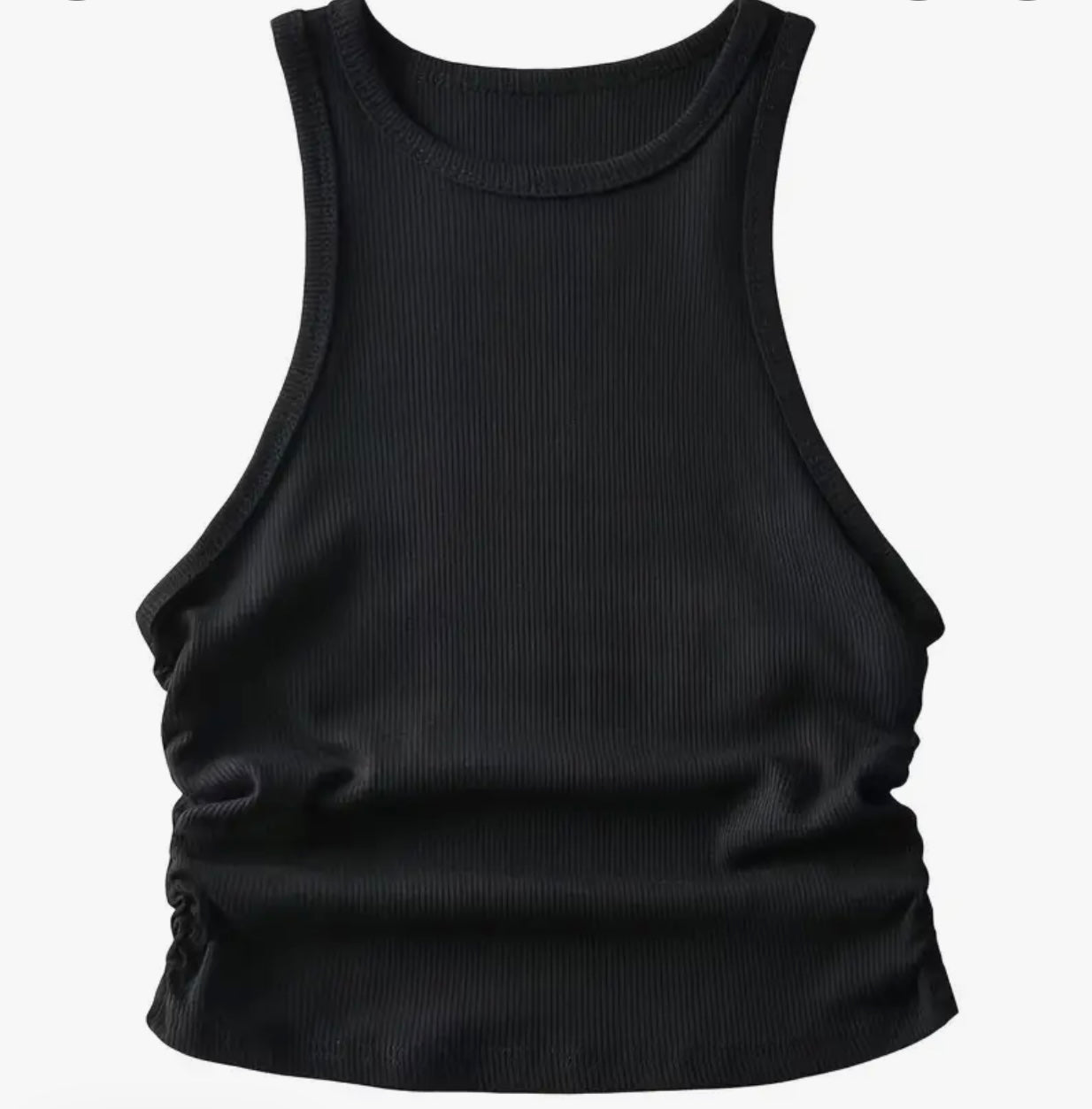 Tank Top with Sides Cinched