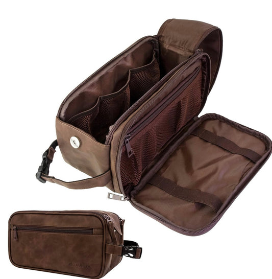 PAVILIA Toiletry Bag for Men