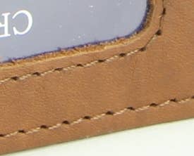 RFID Bifold w/Center I.D. Flap & Corner Contrast Notch 15715