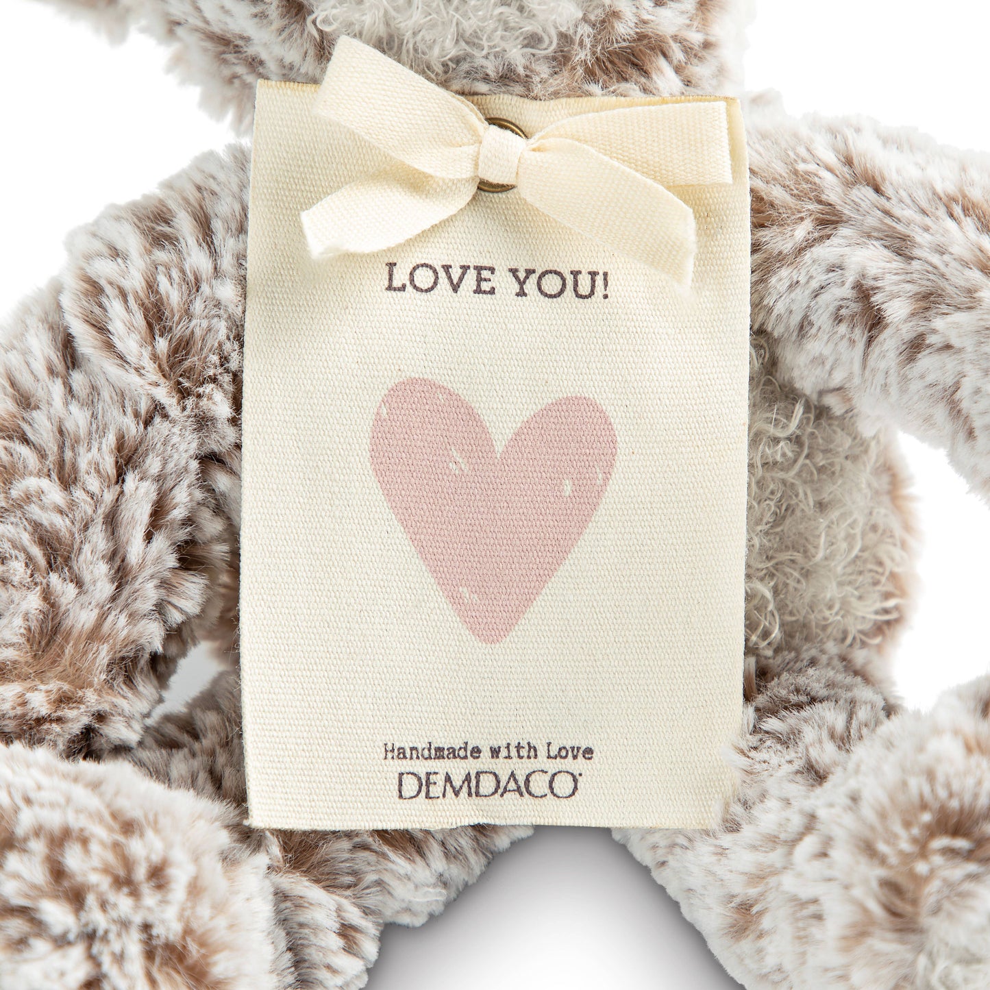 Mini Giving Bear - Pink Heart