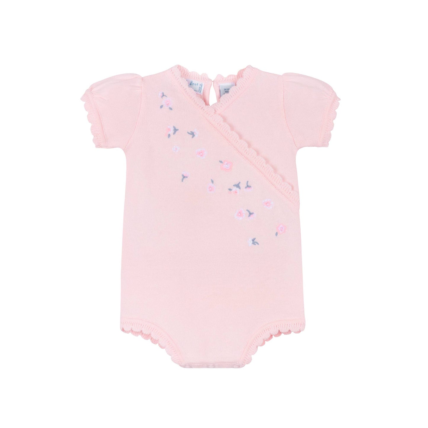 Girls Little Blossoms Knit Romper