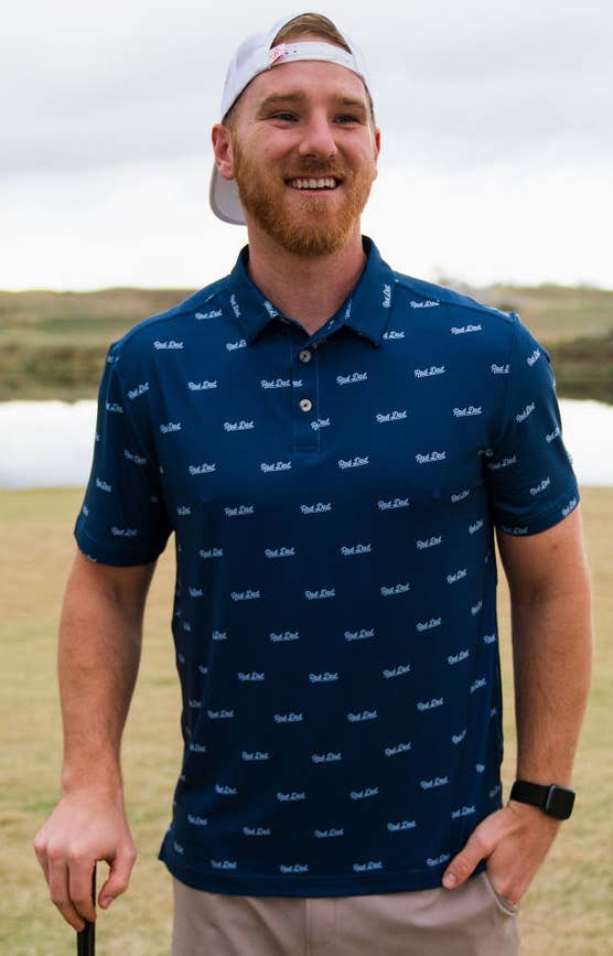 Performance Polo - Rad Dad - Navy