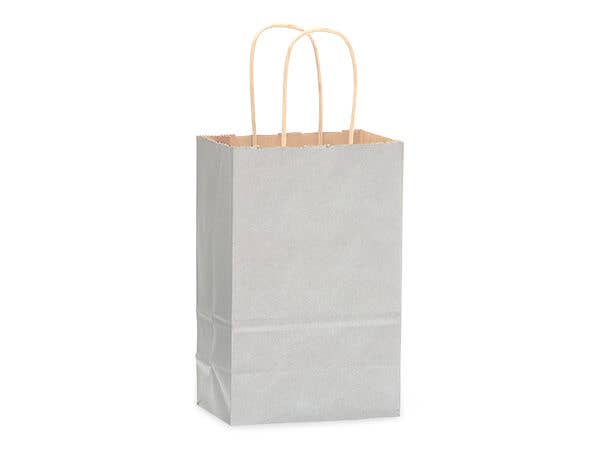 Recycled Kraft Color Paper Retail Shopping Bags