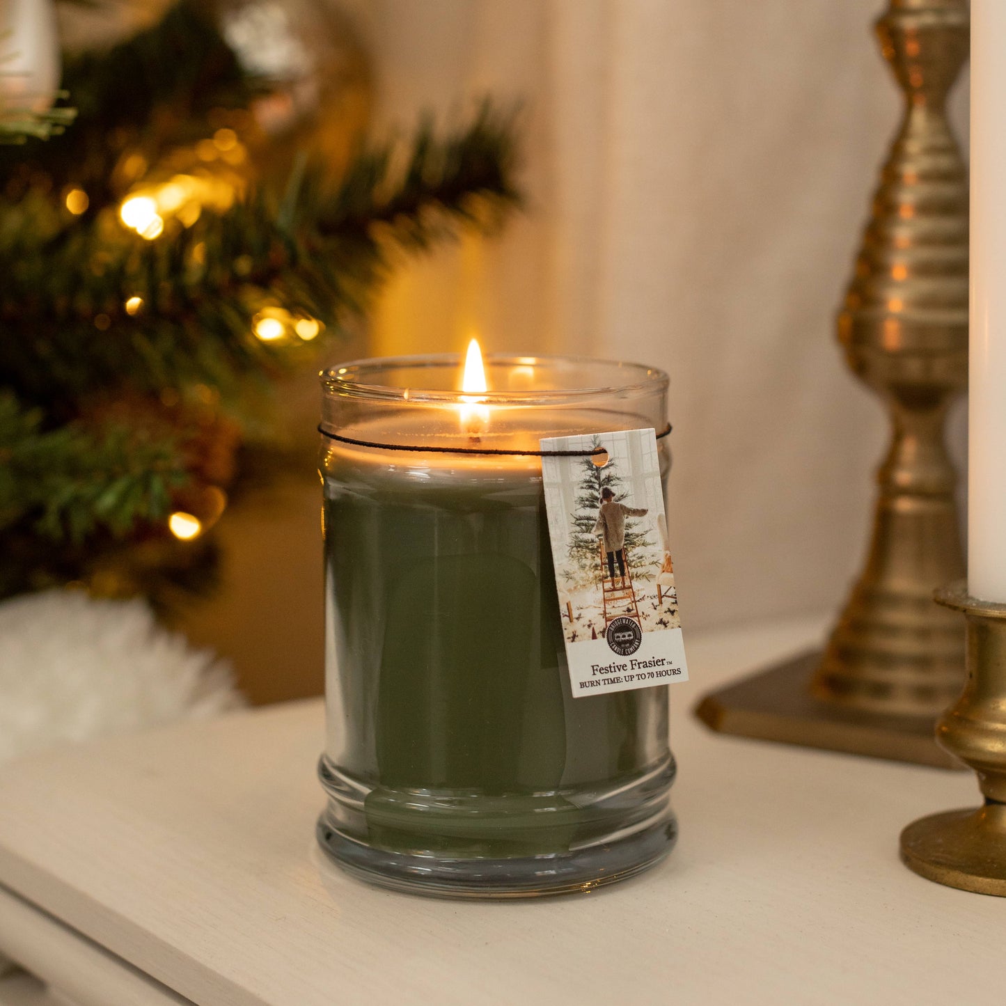 Festive Frasier 8oz Jar Candle