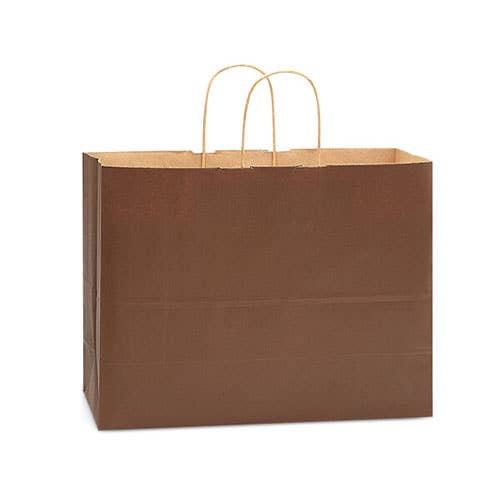 Recycled Kraft Color Paper Retail Shopping Bags