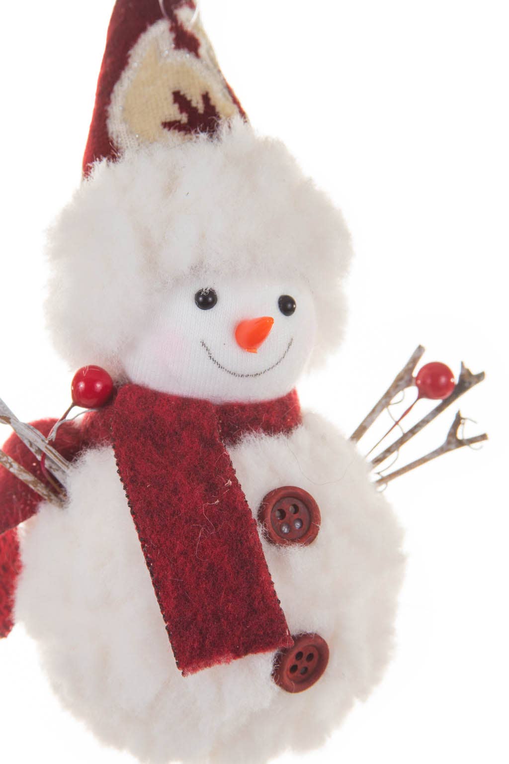 NEW - Hanging Cheery Snowman Ornament