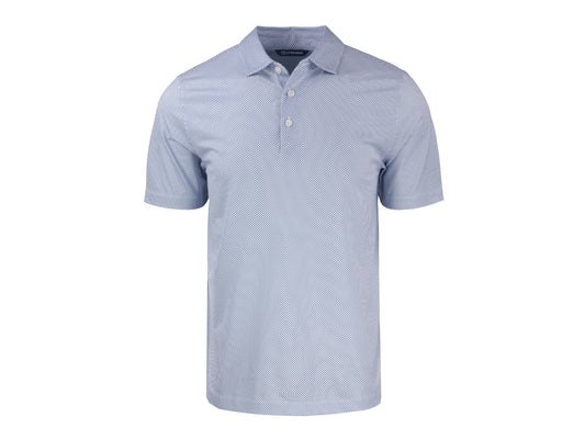 Cutter & Buck Pike Eco Symmetry Print Recycled Mens Polo