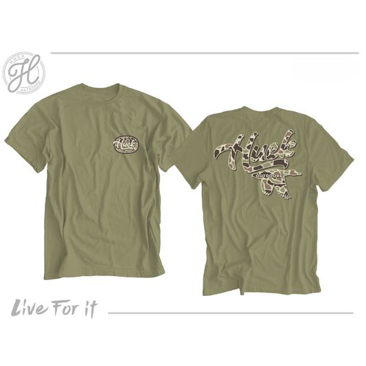 Youth Old School Camo Huck