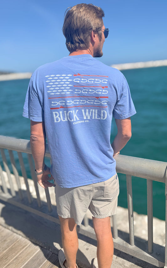Fish and Flag T