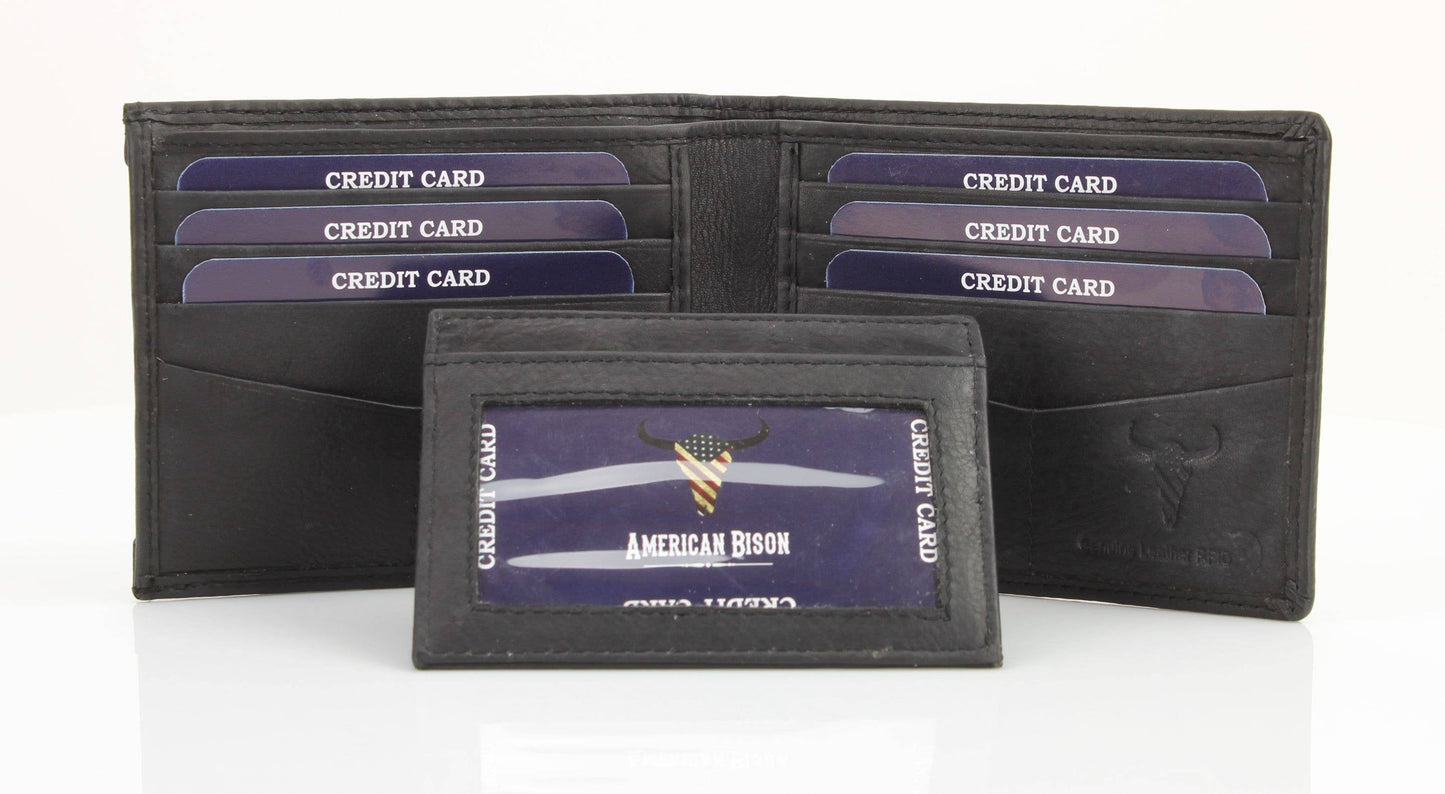 Bifold Wallet w/ Removable Card Sleeve 15725