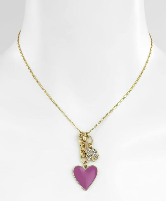 Laura Ashley Cluster Charm Necklace