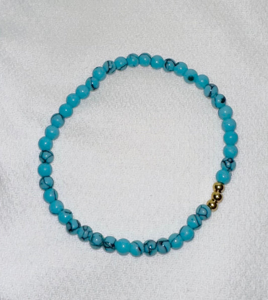 Turquoise Beaded Bracelet