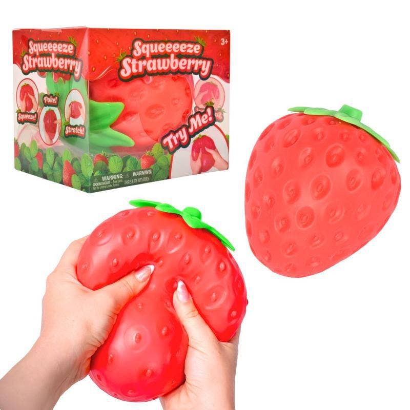 Jumbo Strawberry Squishy Slow Rising