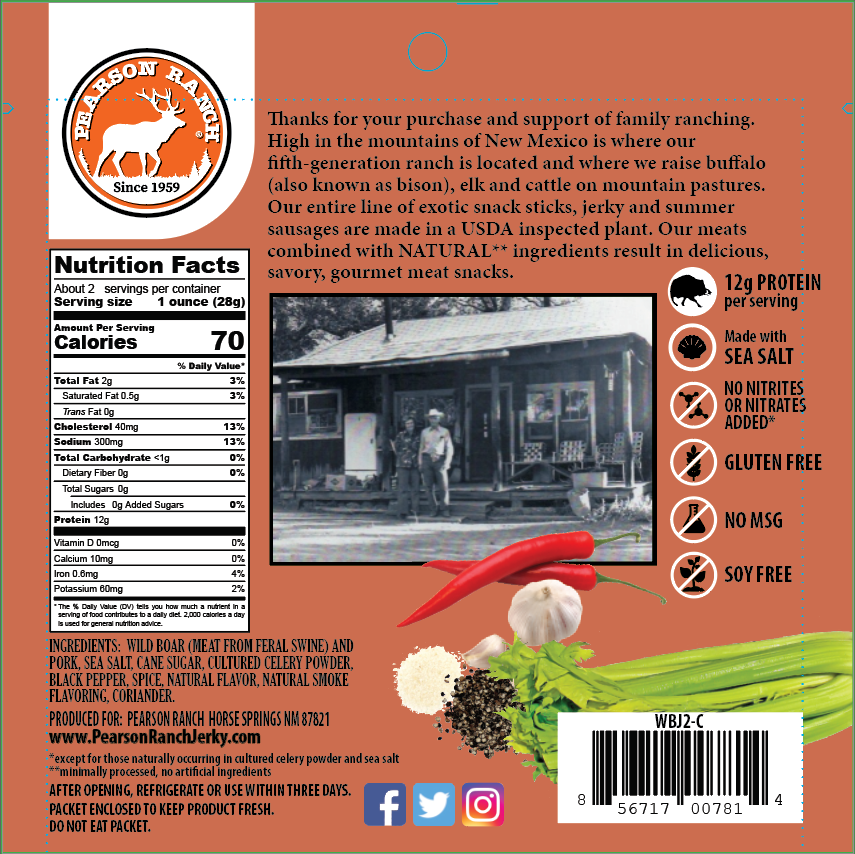 Wild Boar Jerky