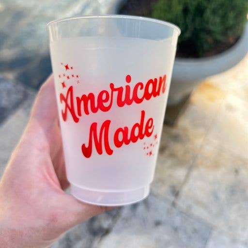 American Made Frosted Cups - Patriotic