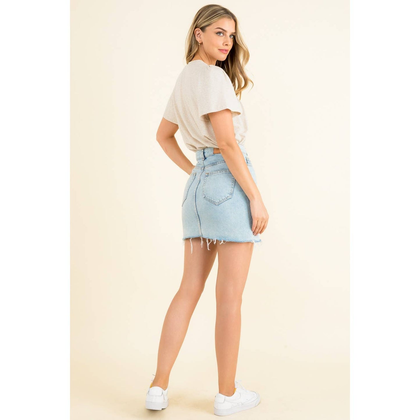 Short Sleeve Knit Top