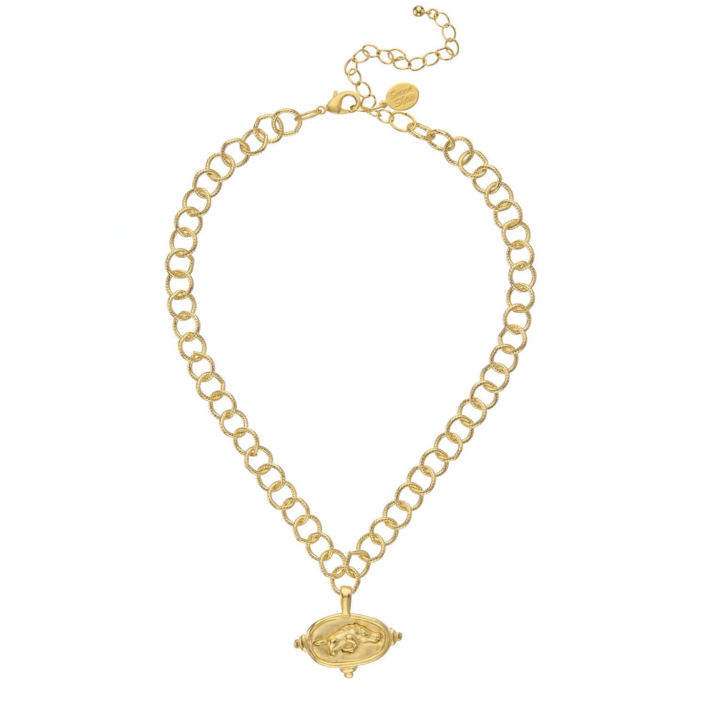 Wild Boar Intaglio on Ralph Chain Necklace