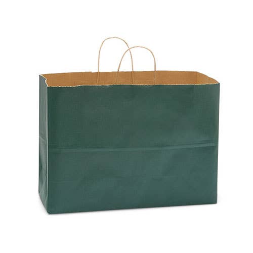 Recycled Kraft Color Paper Retail Shopping Bags