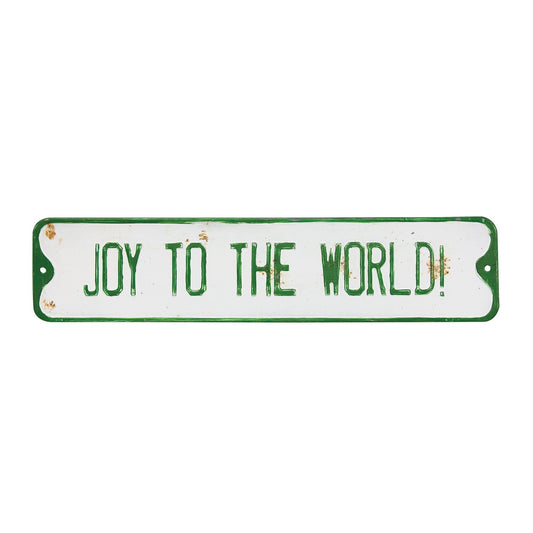 Joy to the World Street Sign