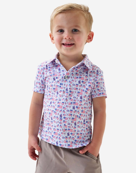 Burlebo Youth Old Glory Polo