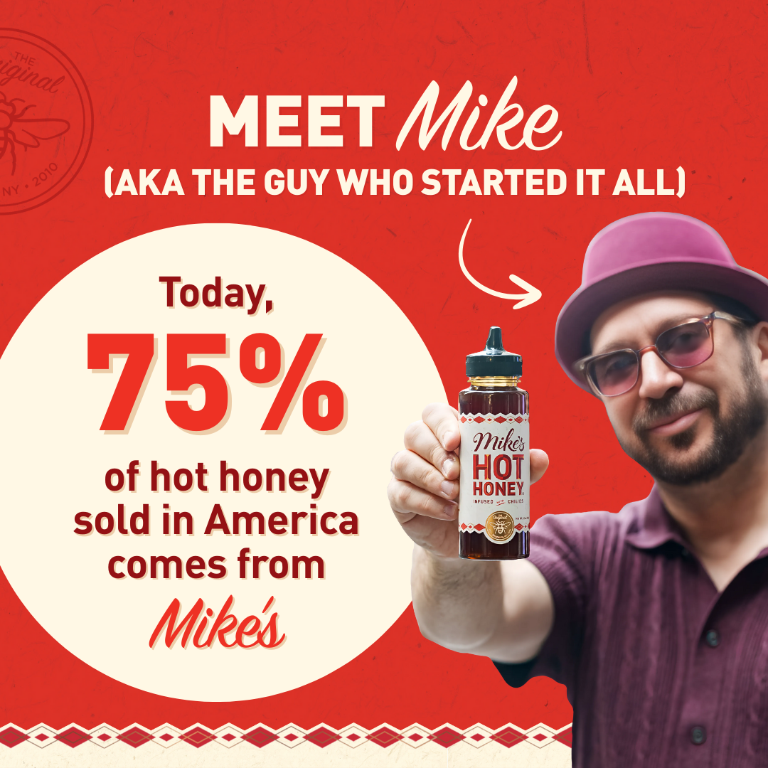 Mike's Hot Honey | Extra Hot | 12oz | Squeeze Bottle