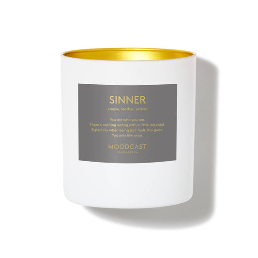 Coconut Wax Candle - Persona - Sinner - 8 oz Glass Jar