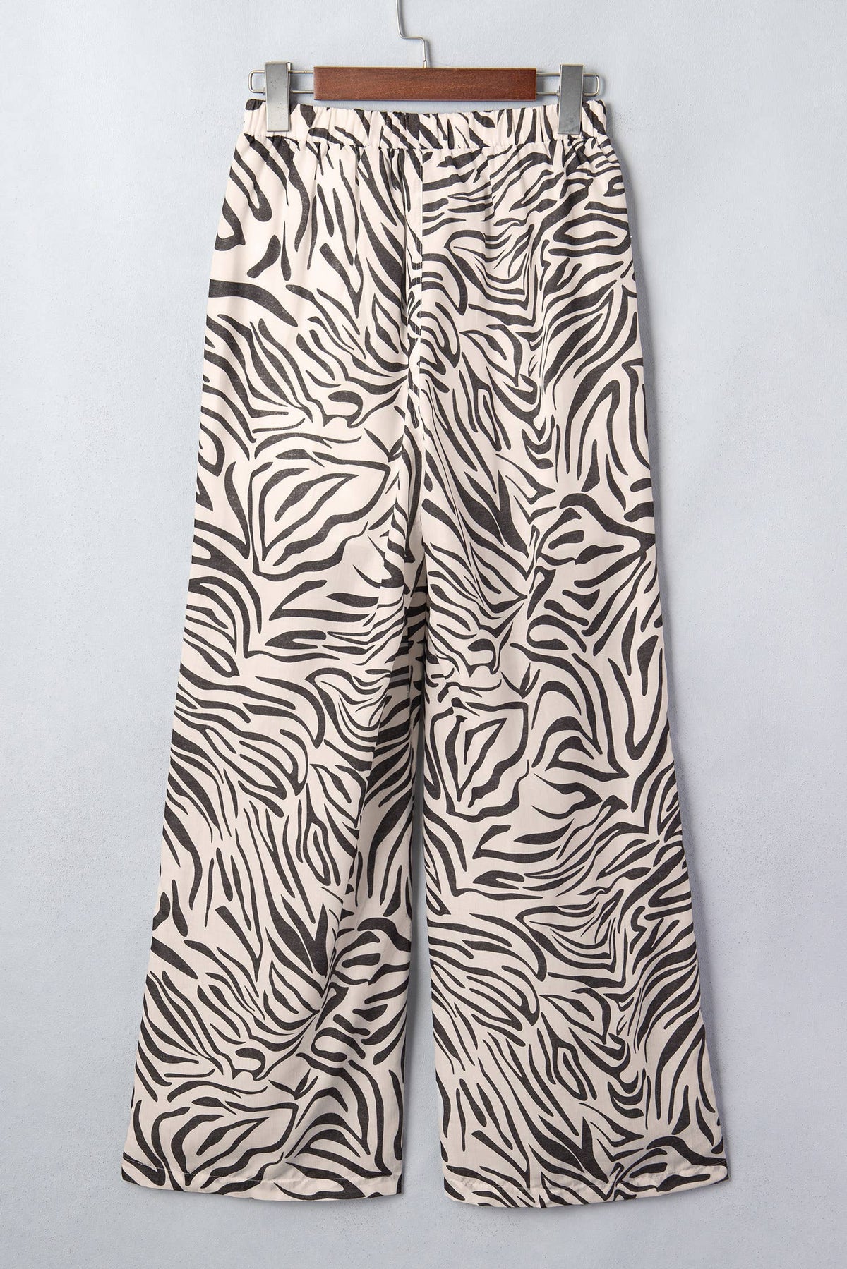 LAS Western Zebra Elastic Waist Pocket Pants (S-XL)