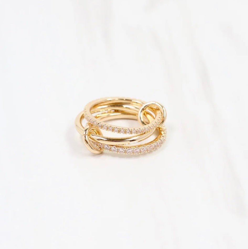 Interlocking Ring Set of 3