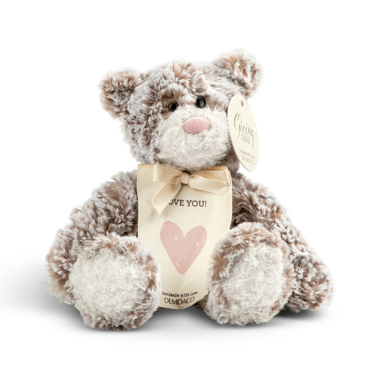 Mini Giving Bear - Pink Heart