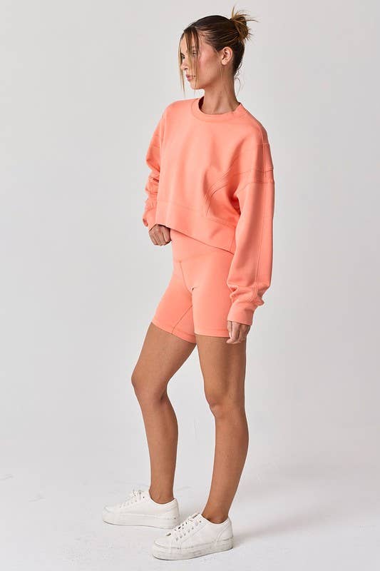 CORAL Biker Short Set