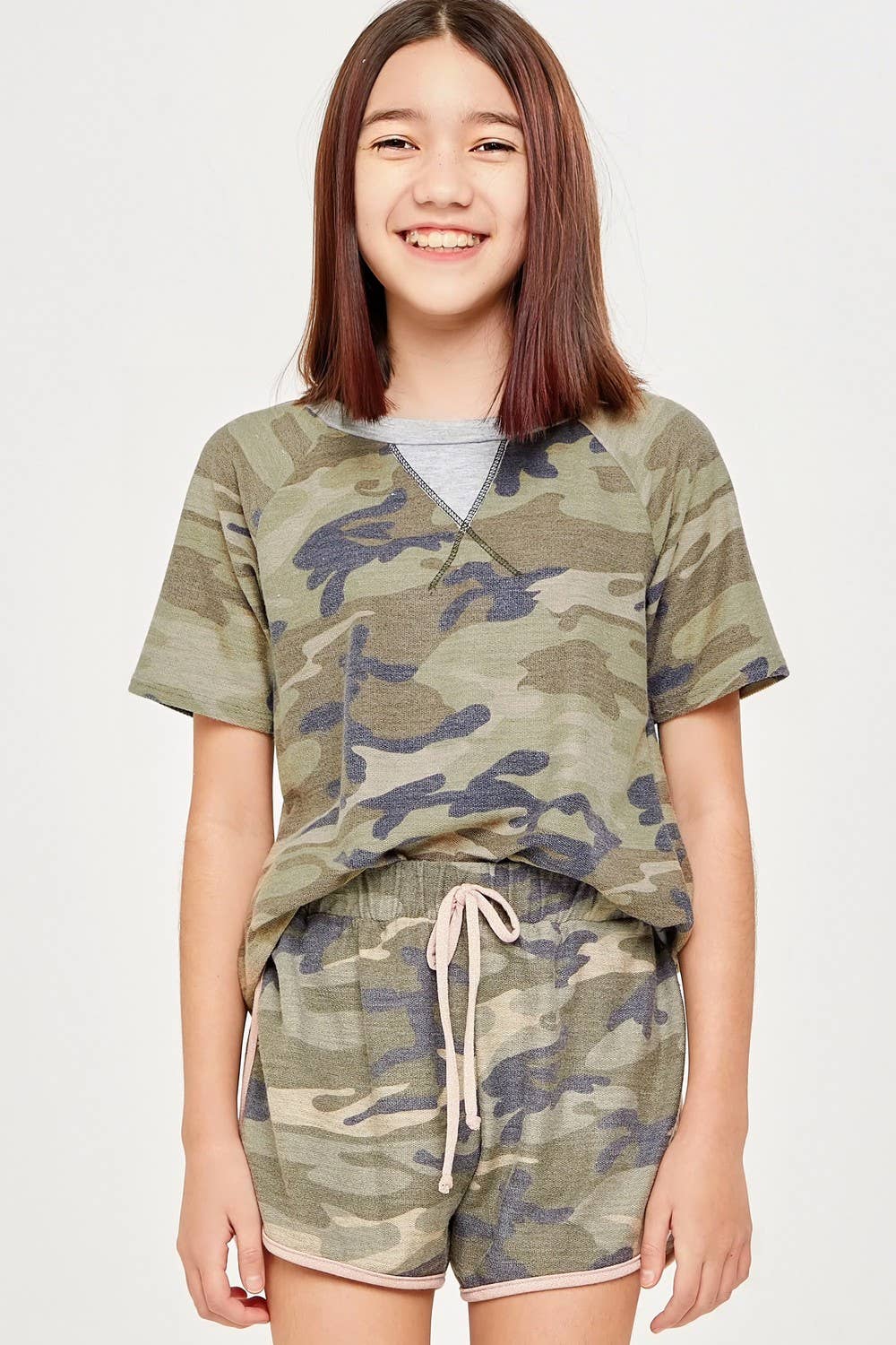 Camouflage Sweatshirt Top