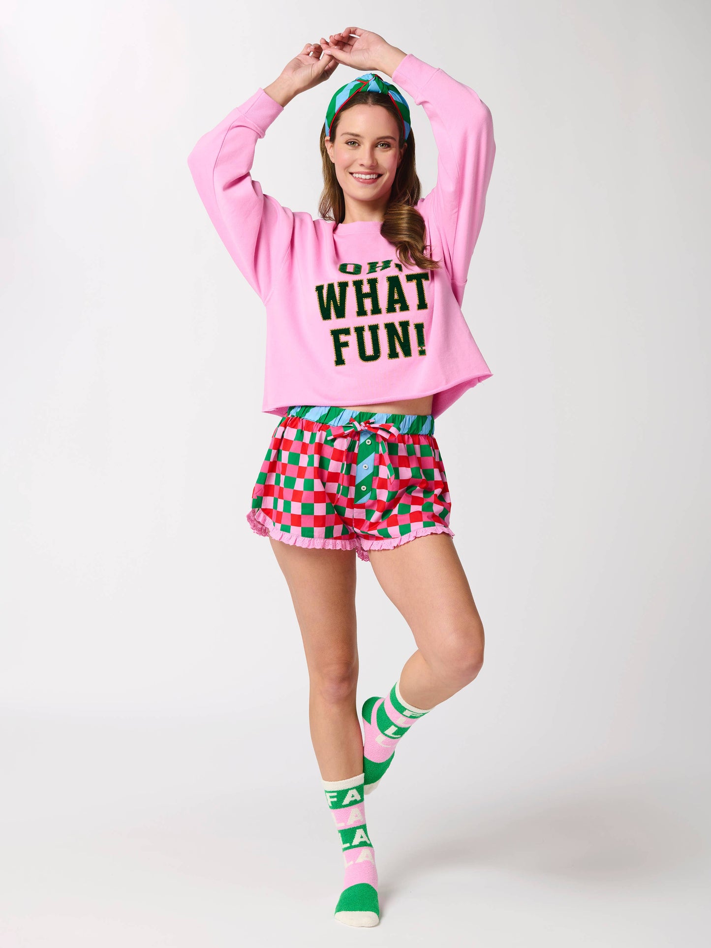 ASST/6 CHECKERED BOXER SHORTS,MULTI