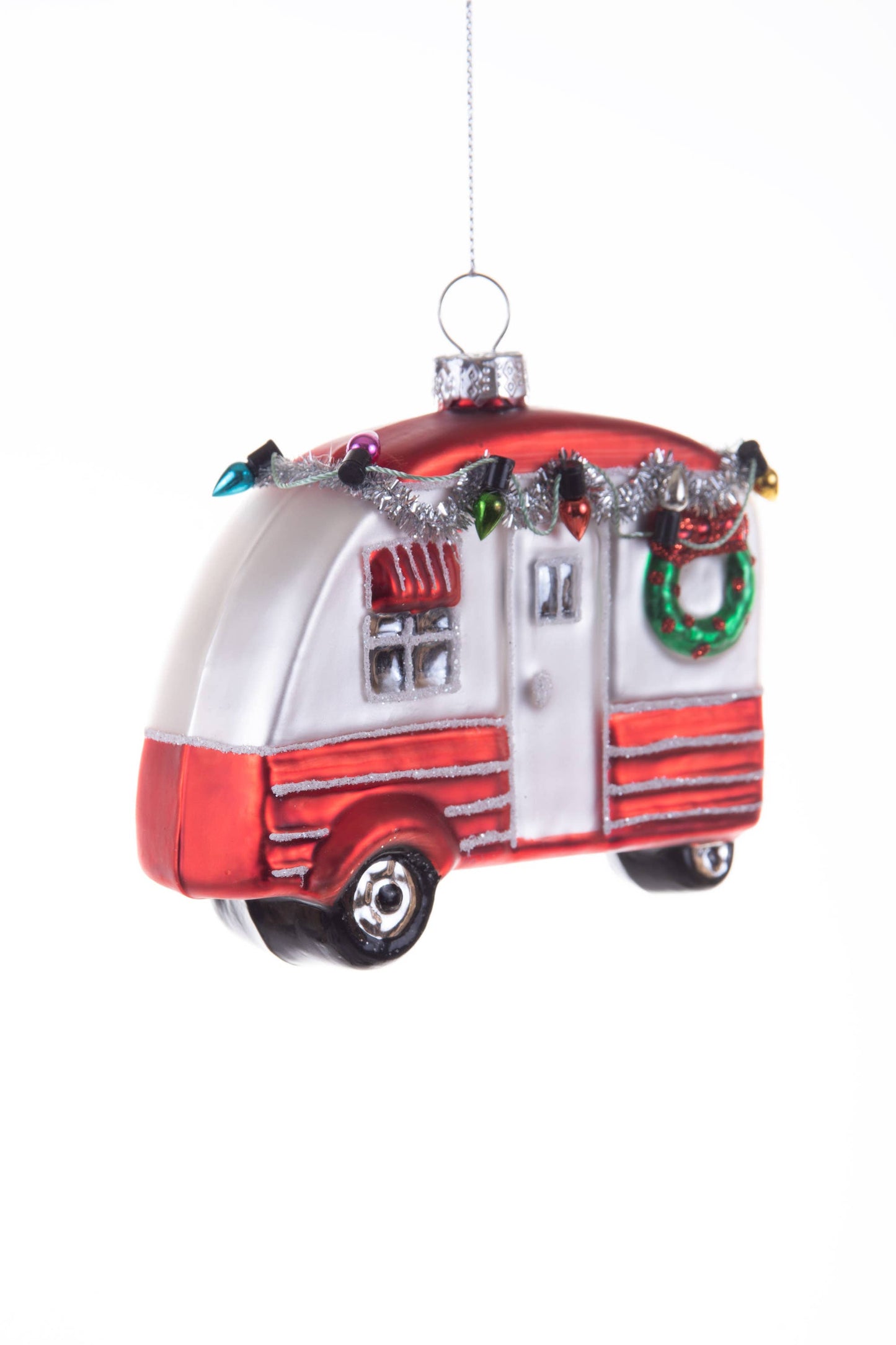 NEW - Hangable red Mobile Home Ornament