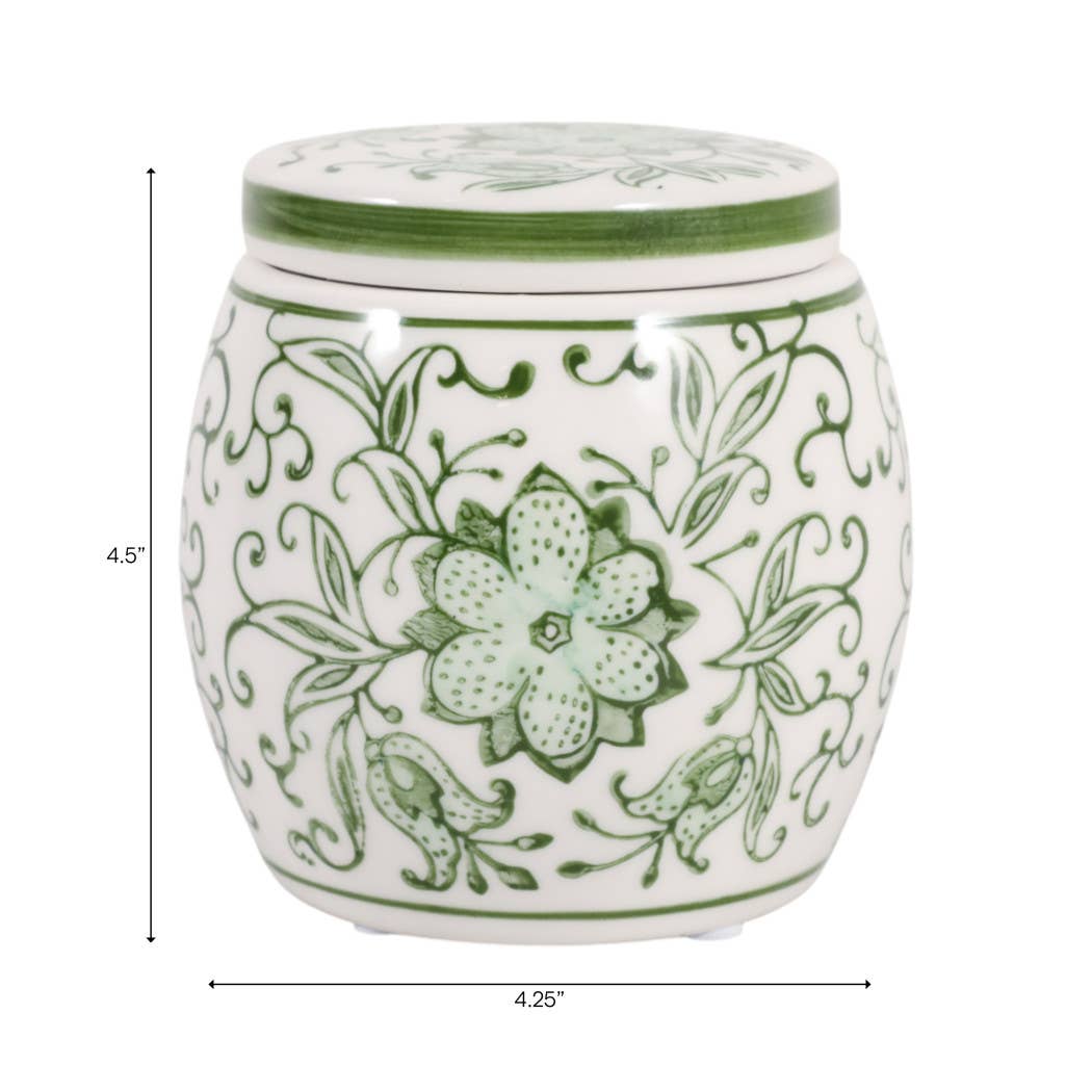 Scented Candle - Lavender Verbena Soy Wax Ceramic Lid,8.5Oz.