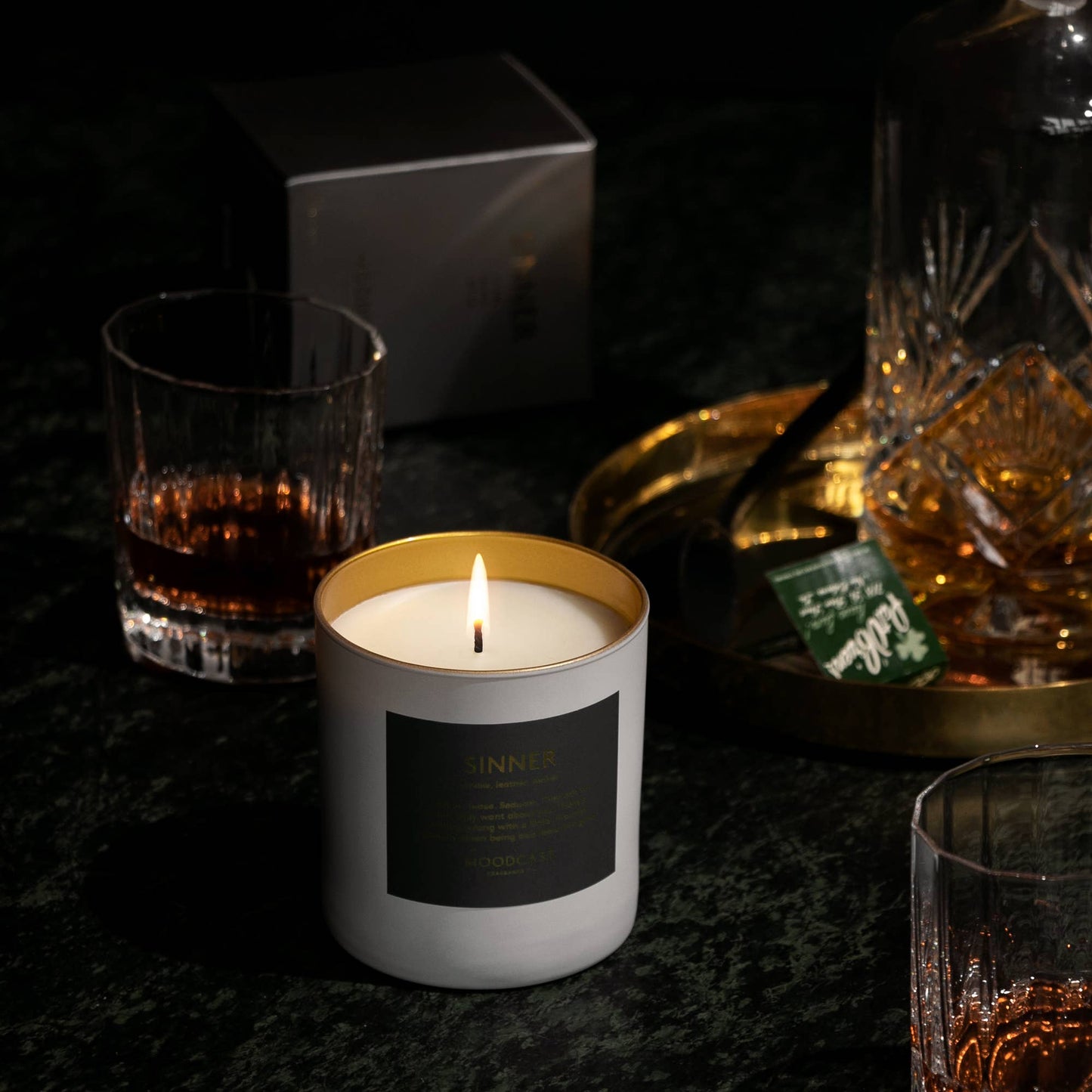 Coconut Wax Candle - Persona - Sinner - 8 oz Glass Jar