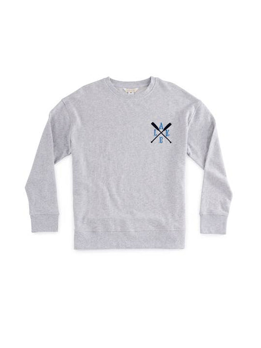 "BOAT SEASON" SWEATSHIRTS,GREY