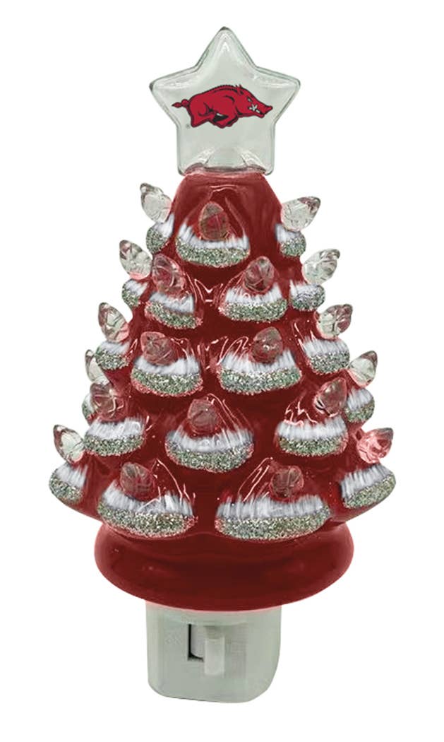 6.5" Arkansas Christmas Tree Nite Lite