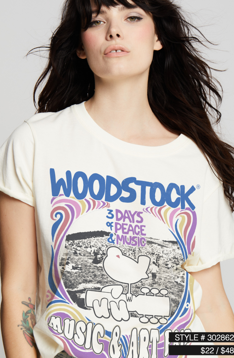 Woodstock 1969 Ss Graphic Tee