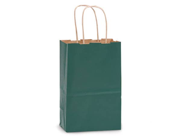 Recycled Kraft Color Paper Retail Shopping Bags