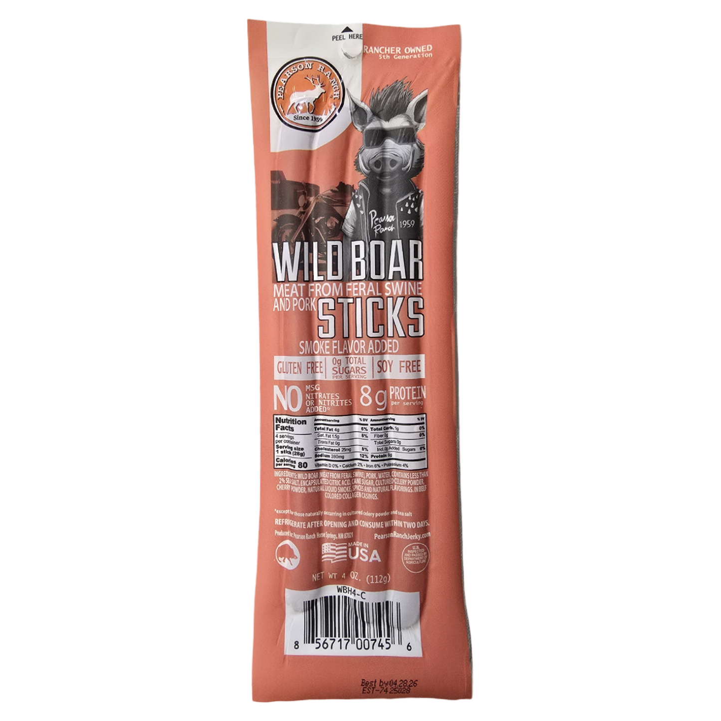 Wild Boar Snack Stick