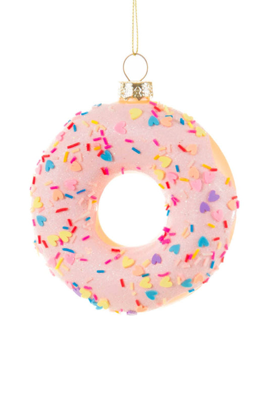 NEW - Hangable Beige Donut Ornament