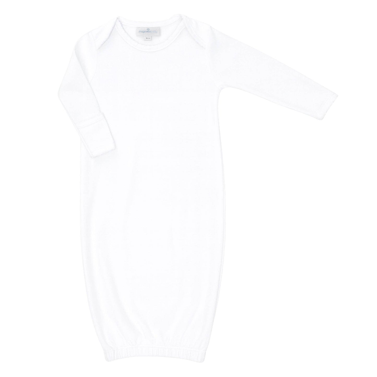 Solid Essentials White Lap Gown