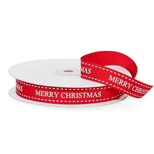 Merry Christmas Gift Packaging Ribbon
