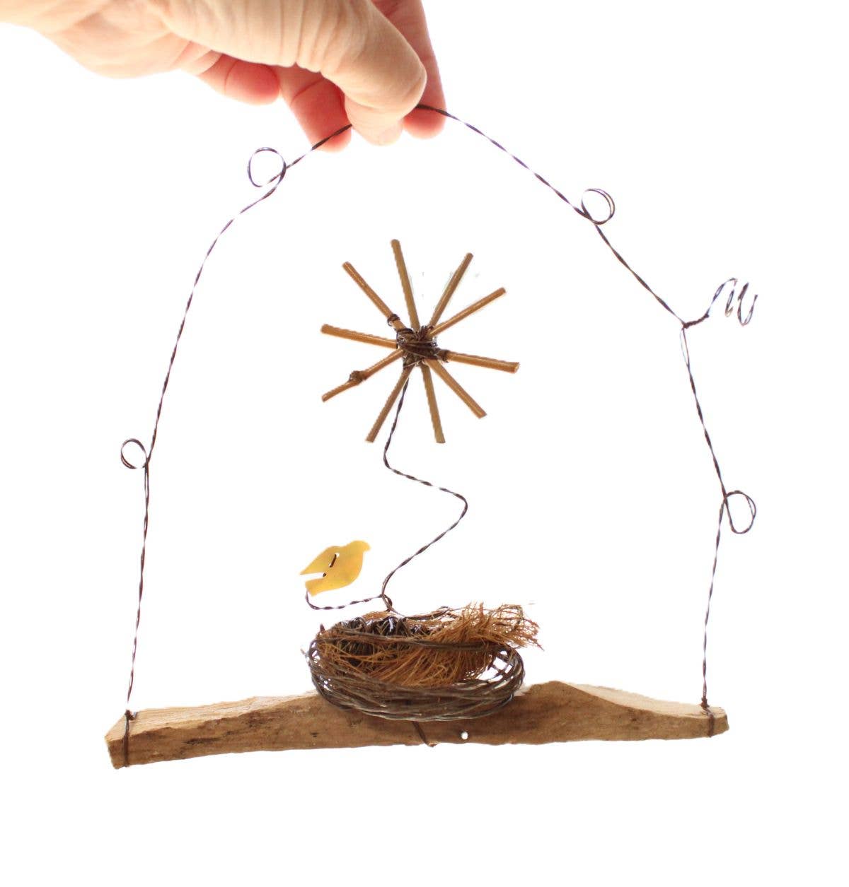 NATURAL NATIVITY ORNAMENT
