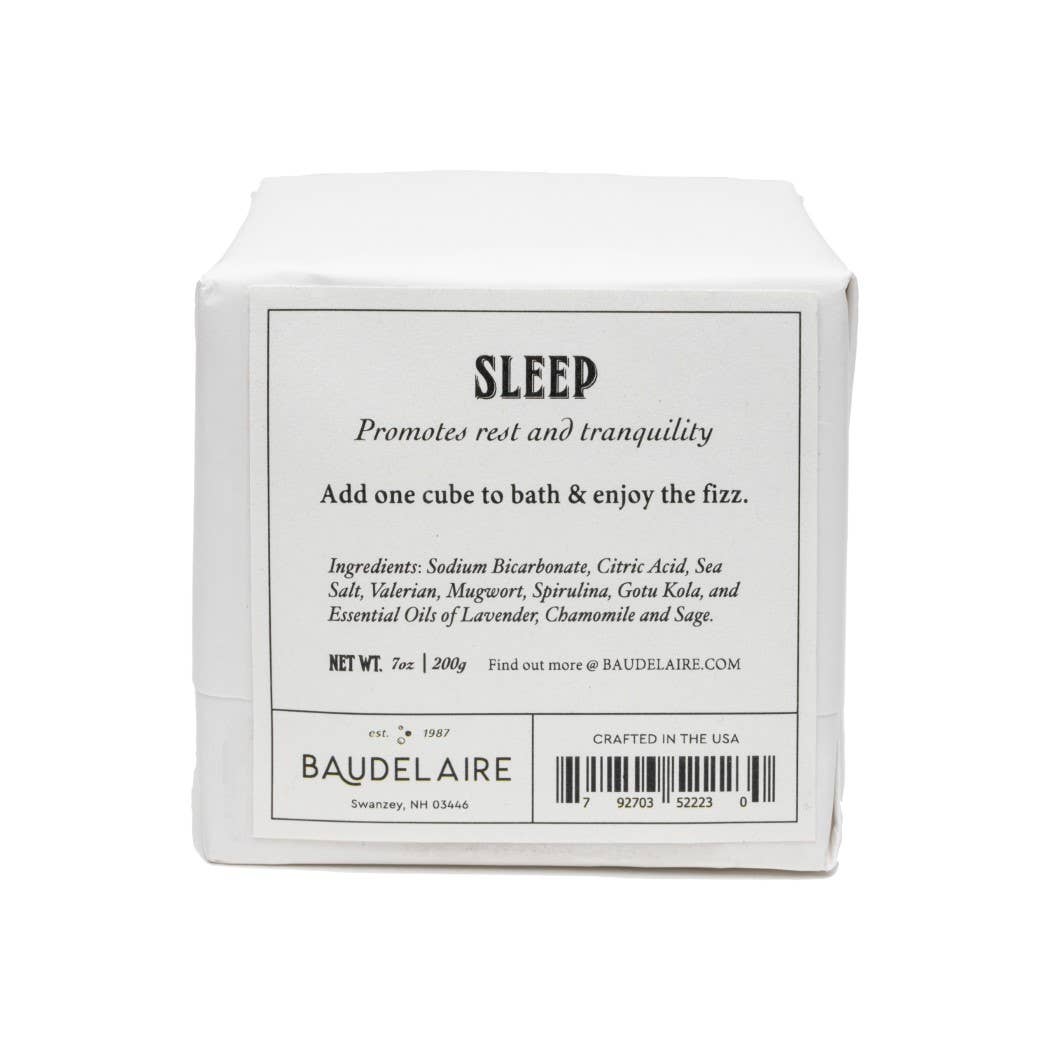 Sleep Effervescent Cube 7oz