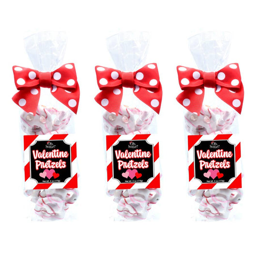 Valentine Yogurt Pretzel 4 oz Regular Treat Bag