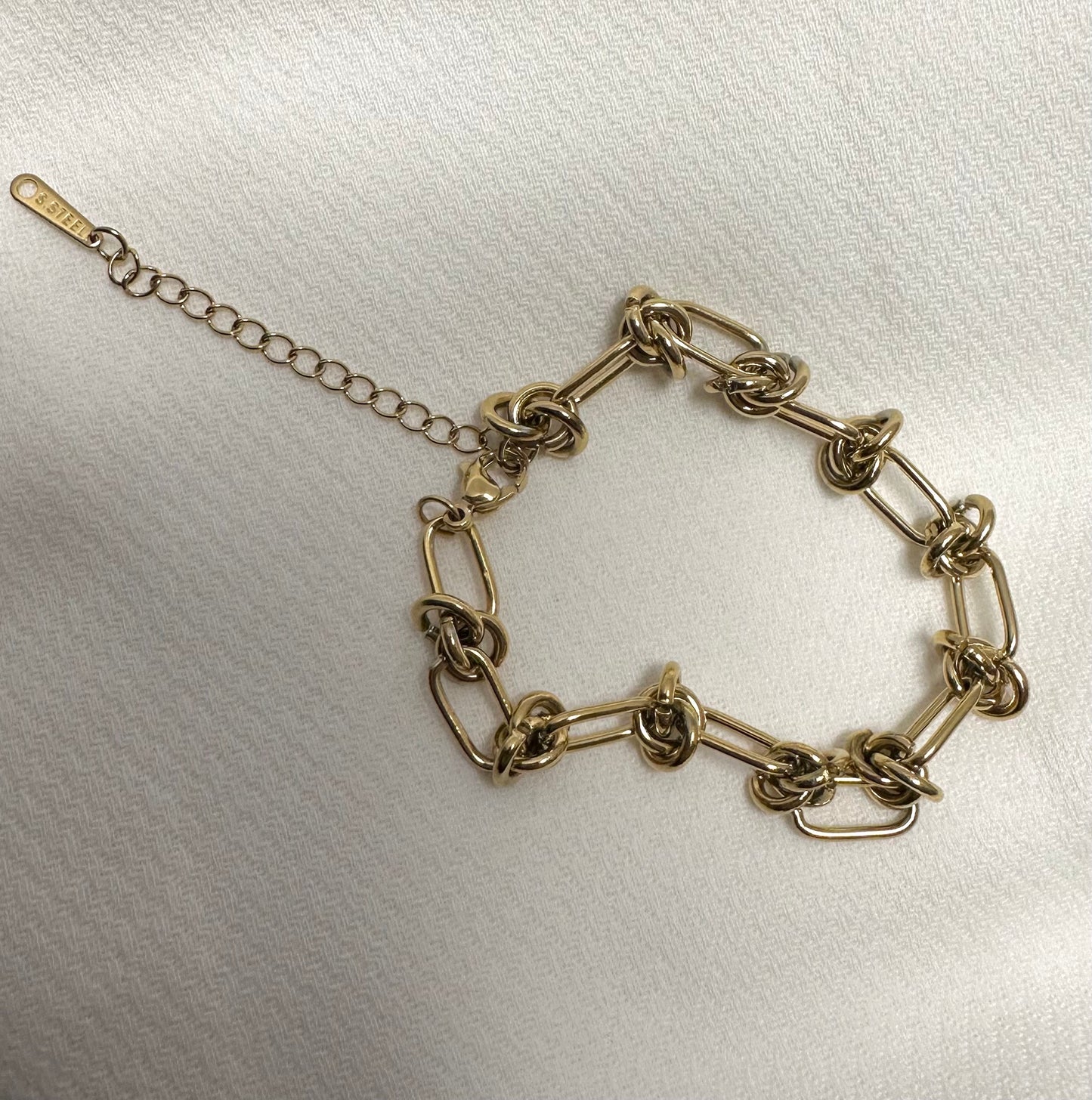 Gold Rope Knot Bracelet