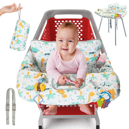 Pillani Shopping Cart Cover for Baby 2-in-1 High Chair Cover