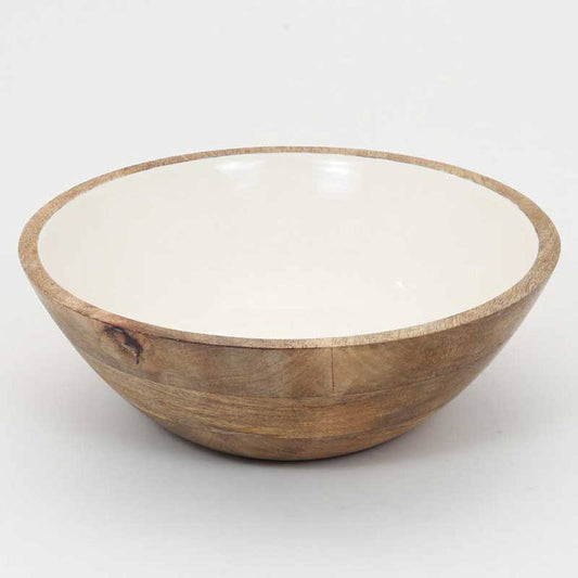 Wooden Resin Bowl - Mango Wood