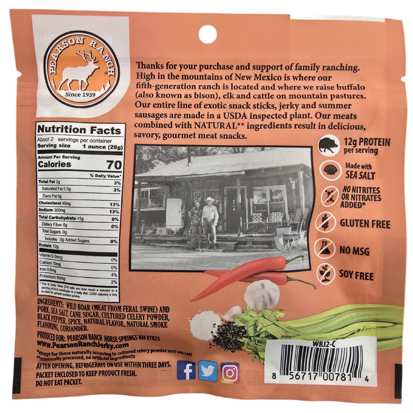 Wild Boar Jerky